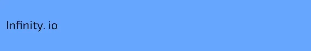 Infinity. io